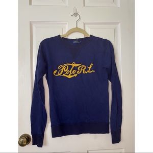 Polo Ralph Lauren Navy Sweater SIZE XS